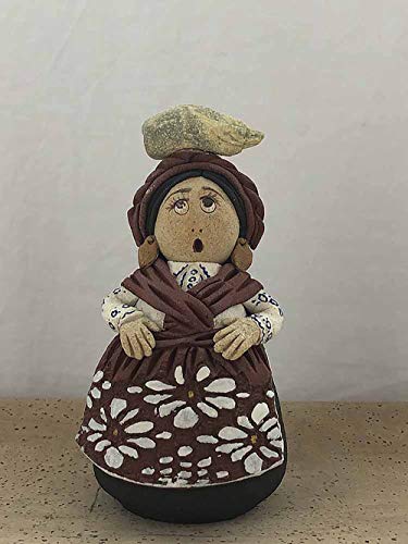 Muñeca tradicional portuguesa de loza, JP017-15 cm