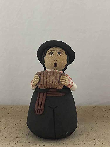 Muñeca tradicional portuguesa de loza, JP018-15 cm