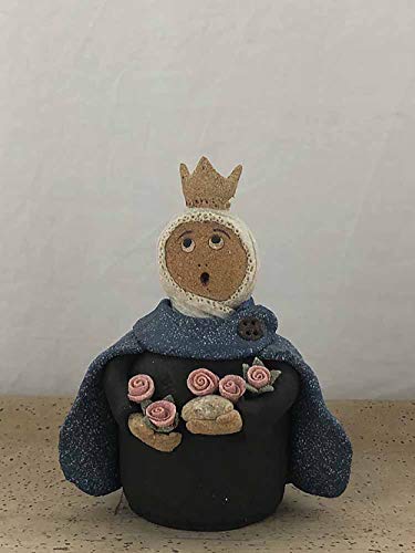 Muñeca tradicional portuguesa de loza, JP018-15 cm