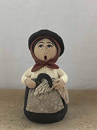 Muñeca tradicional portuguesa de loza, JP018-15 cm