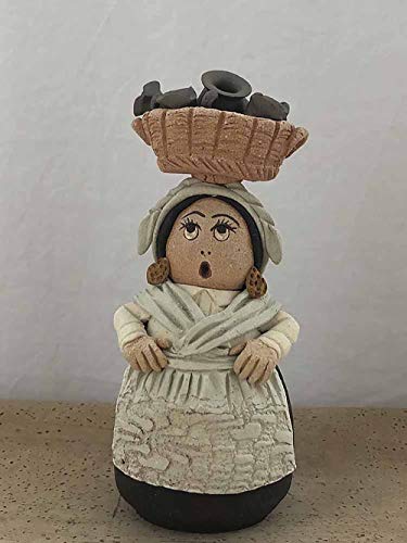 Muñeca tradicional portuguesa de loza, JP019-15 cm
