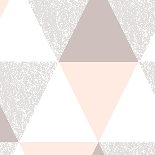 murando Papel Pintado 10 m Fotomurales tejido no tejido rollo Decoración de Pared decorativos Murales XXL moderna de Diseno Fotográfico - Geometrico Triangulos f-C-0195-j-a