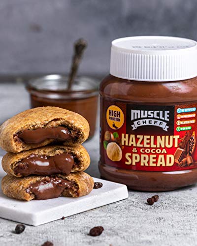 Muscle Cheff Crema de Avellanas y Cacao, 1 x 350 Tarro