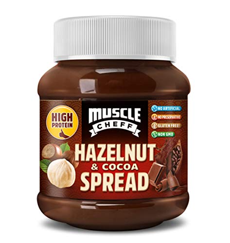 Muscle Cheff Crema de Avellanas y Cacao, 1 x 350 Tarro