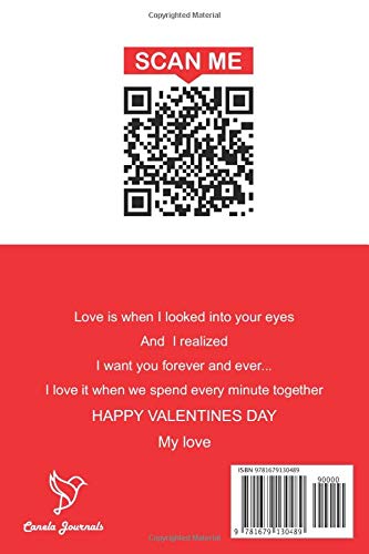 My Valentine Jude: Personalized Notebook for Jude. Valentine's Day Romantic Book -  6 x 9 in 150 Pages Dot Grid and Hearts (Custom Valentines Journal)