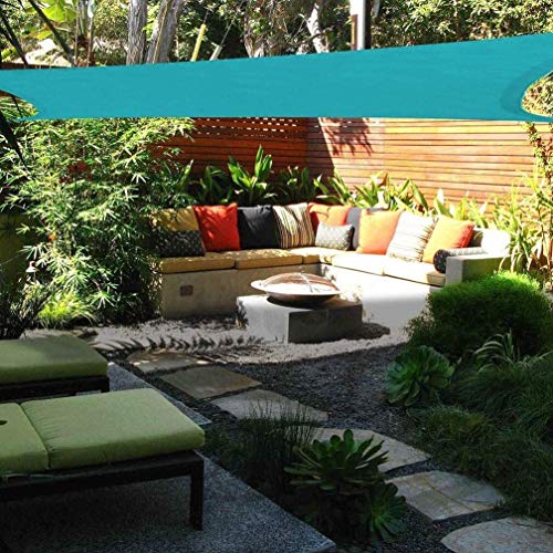 MYAN - Toldo parasol resistente al agua, 95% de bloque UV para terraza, toldo, protección solar, jardín, césped, pérgola (color: 12 #, tamaño: 2 x 4 m)