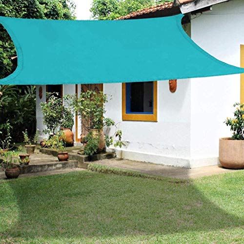 MYAN - Toldo parasol resistente al agua, 95% de bloque UV para terraza, toldo, protección solar, jardín, césped, pérgola (color: 12 #, tamaño: 2 x 4 m)