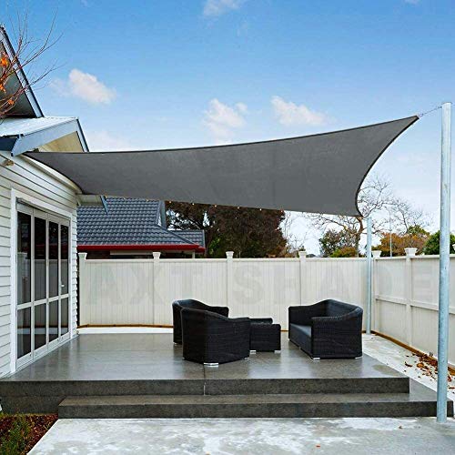 MYAN - Toldo parasol resistente al agua, 95% de bloque UV para terraza, toldo, protección solar, jardín, césped, pérgola (color: 16 #, tamaño: 2 x 1,8 m)