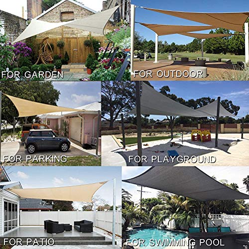 MYAN - Toldo parasol resistente al agua, 95% de bloque UV para terraza, toldo, protección solar, jardín, césped, pérgola (color: 16 #, tamaño: 2 x 1,8 m)