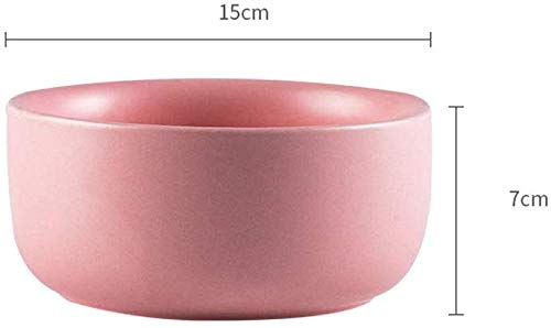 MYPNB Tazón Noodle Bowl, 1134 Porcelana Cuencos 22 Onza de Cereal, Sopa, arroz, Ensalada (Color : Green)
