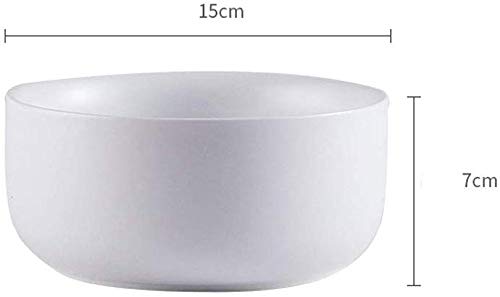 MYPNB Tazón Noodle Bowl, 1134 Porcelana Cuencos 22 Onza de Cereal, Sopa, arroz, Ensalada (Color : Green)