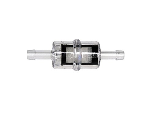 Mza Meyer de zweiradreiniger técnica 10315 g Gasolina Filtro pequeño – Plástico/colador – Diámetro 6 mm Conector, Negro