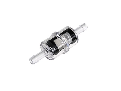 Mza Meyer de zweiradreiniger técnica 10315 g Gasolina Filtro pequeño – Plástico/colador – Diámetro 6 mm Conector, Negro