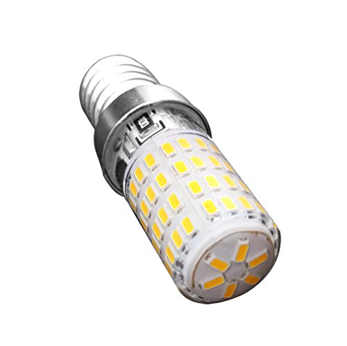 MZMing 2 Piezas E14 Pequeño LED Bulb 4W Bombillas Nevera - Dimmable 3000K Brillante Luz Blanca Cálida 450lm Ángulo de haz de de Bombilla Halógena de 40W Calor Bajo Usado para Nevera