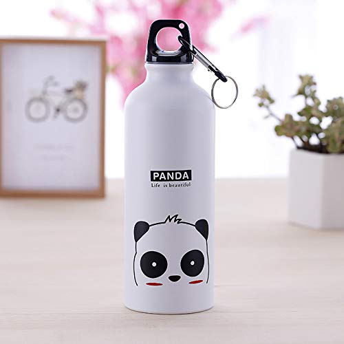 N / A Botella de Agua de Animales de Dibujos Animados Botella de Agua portátil Aislamiento Lindo Deportes de Estilo múltiple Senderismo niños Escuela Botella de Agua 500 ml
