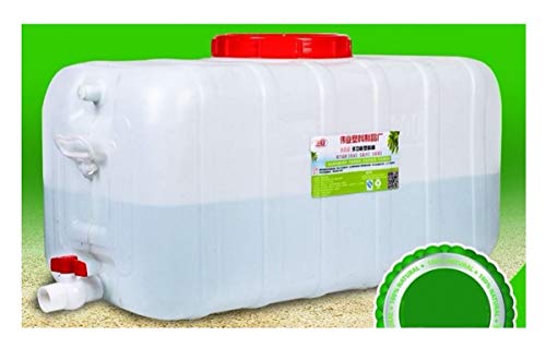 N / A Contenedor de Agua de Emergencia portátil, Tanque de Agua del automóvil, Cubo de Senderismo al Aire Libre, Olla de Transporte de Almacenamiento de Agua del Grifo, Gran Capacidad(Size:120L)