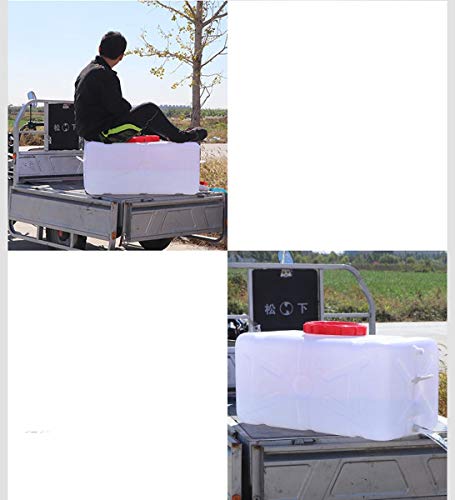 N / A Contenedor de Agua de Emergencia portátil, Tanque de Agua del automóvil, Cubo de Senderismo al Aire Libre, Olla de Transporte de Almacenamiento de Agua del Grifo, Gran Capacidad(Size:120L)