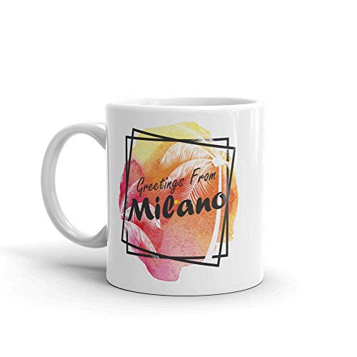 N / A Saludos Desde Taza de té de café Milano