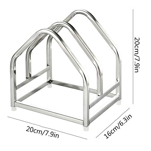 N / C Rejilla para Tablas de Cortar de Doble Capa, Material de Acero Inoxidable 304, Pulido de Superficies de Gran tamaño, Almohadilla de pie Antideslizante Inferior de diseño Moderno