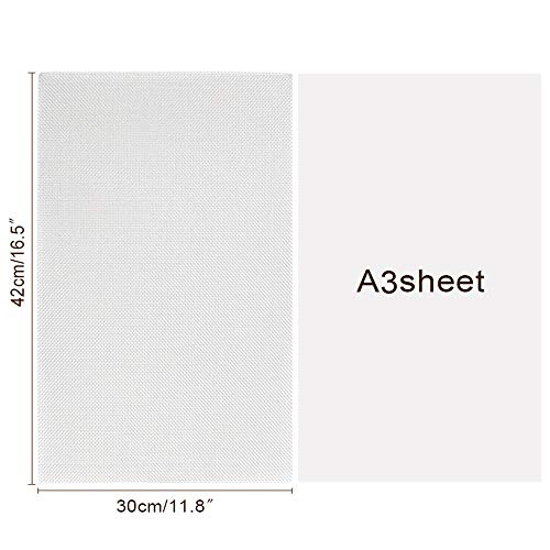NACTECH 2pcs Malla de Alambre Malla Acero Inoxidable 304 Tejido Malla Alambre 1 mm para Insectos Roedor Filtro Grill Tomas de Aire 300 x 420 mm A3