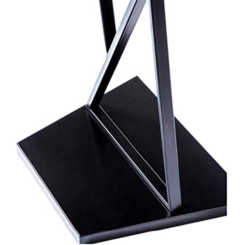 Nai-tripod Zhou El Soporte Ajustable Publicidad, Publicidad Comercial Totem cartelera Vertical del Bastidor KT Junta for Suelo de Soporte de Hierro Forjado YAN (Color : Black)