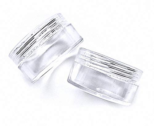 NAILFUN 12 Tarritos Vacíos en Caja - Color Transparente