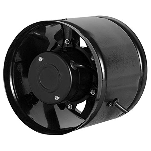 Naliovker Ventilador de Escape de Alta Velocidad de 6 Pulgadas Conducto en LíNea Extractor de Cocina Ventilador de Inodoro de Metal Ventilador Industrial 220V