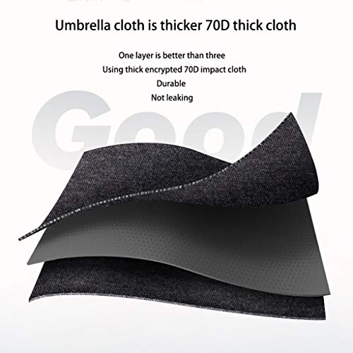 Nanxi Paraguas Plegable,con AutomáTico Abierto,Paraguas Plegable Automático Impermeable de Viaje Compacto Resistencia contra Viento para Viaje para Hombres y Mujeres,Mango Ergonómico