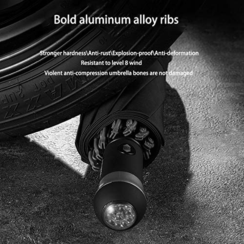 Nanxi Paraguas Plegable,con AutomáTico Abierto,Paraguas Plegable Automático Impermeable de Viaje Compacto Resistencia contra Viento para Viaje para Hombres y Mujeres,Mango Ergonómico