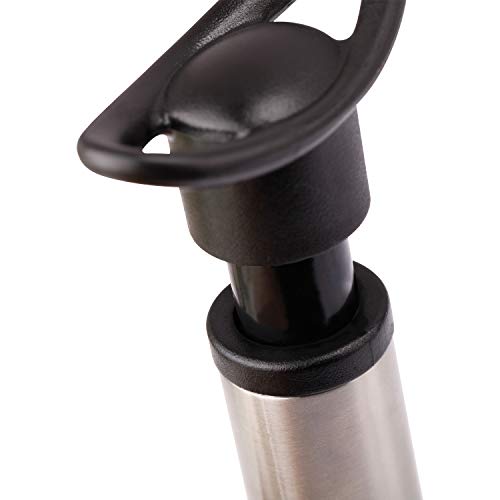 Naomo Bomba para Vino para Quitar el Aire y el Sellado al Vacío, Bomba de Vacío para Mantener el Vino Fresco (L, Wine Pump)