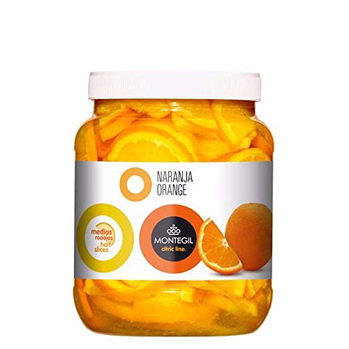 Naranja Medias Rodajas (1.000 g) Pack Ahorro 6ud.