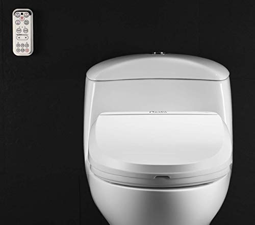 Nashi Deluxe Tapa Inodoro Bidet, Asiento bidé Sanitario japonés Inteligente, WC para baño con Ducha eléctrica