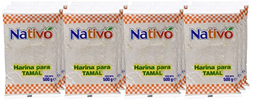 Nativo Harina para Tamal - 12 Paquetes de 500 gr - Total: 6000 gr