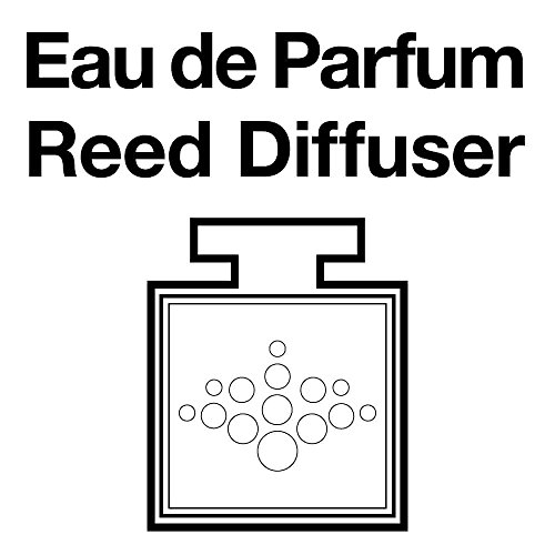 Natural Difusor Varillas - Larga Duración&Saludable - Precioso Perfumes que Complementar You - Fragancia For 2-3 Months (50 Ml) - Magnolias In Bloom por Pairfum - Negro Varillas - Cristal Cubo