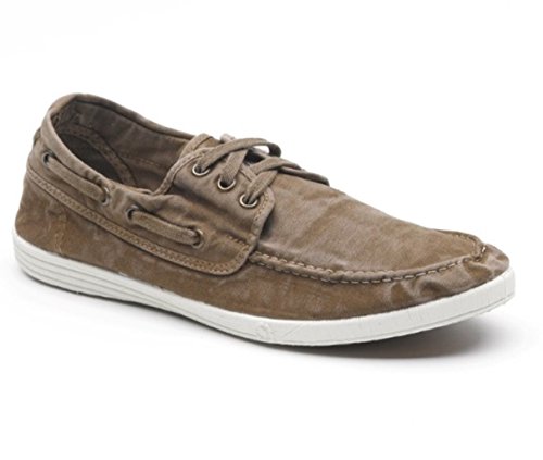 Natural World Eco Nautico 303E Calzado Hombre Entrega 24 Horas Calzado Ecológico Zapatillas Hombre 100% EcoFriendly Natural World 303 E Natural World Hombre Hecho en España (43 EU, Cafe Grano)