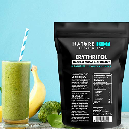 Nature Diet - Eritritol, 2 x 1000 g