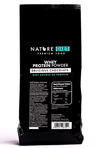 Nature Diet - Proteína de suero en polvo, chocolate