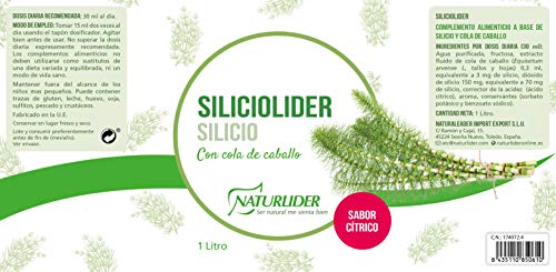 Naturlíder Siliciolíder Suplementos para Sistema Osteoarticular - 1 L