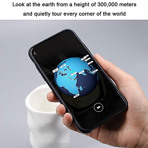 Nave Espacial Marca Taza De La Tierra AR Hecho A Mano del Regalo De Cumpleaños 301-400Ml De Gran Capacidad De La Nave Espacial Copa Tipo 500 Millones De Kilómetros Cuadrados (3Pcs),A