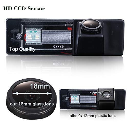 Navinio Cámara de marcha atrás del coche para BMW Serie 1 120i E81 / E87 / F20 / 135i / 640i / 116i / Z4 E89 Mini Clubman Convertible Countryman Couper R55 R57 R6