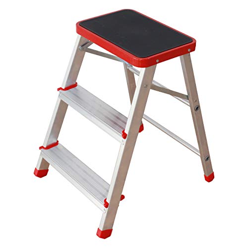 NAWA Taburete Plegable 3 Peldaños en Aluminio. Escadote Taburete Dobrável 3 Degraus em Alumínio. Hecho/Fabricado en Europa EN 131 Capacidad máx. 150 kg. BTF-T03