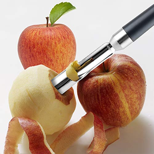 Nbrand Pelador Verduras y Frutas, Descorazonador de Frutas, Cortadora Peeler en Forma de Y, Profesional Inoxidable Dentado Universal Pelador para Manzanas Patata Tomates Espárrago Zanahoria