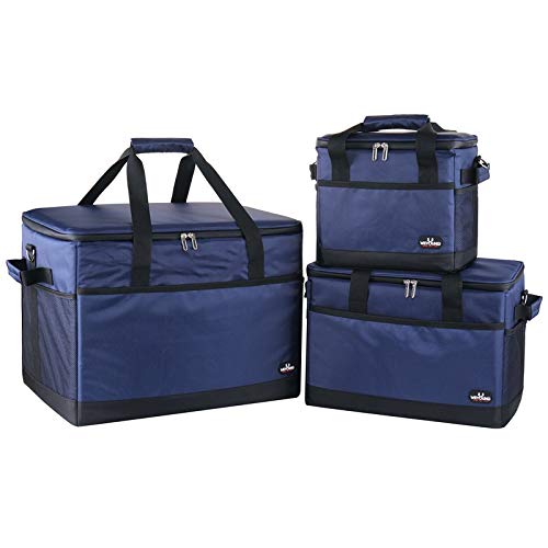 Nbvcxz Cajas de Entrega a Domicilio Paquete de Aislamiento for Llevar Gran refrigerado incubadora Caja 68L de Grosor del Papel de Aluminio plegada de Picnic Paquete de Hielo (Color : 1, Size : 68L)