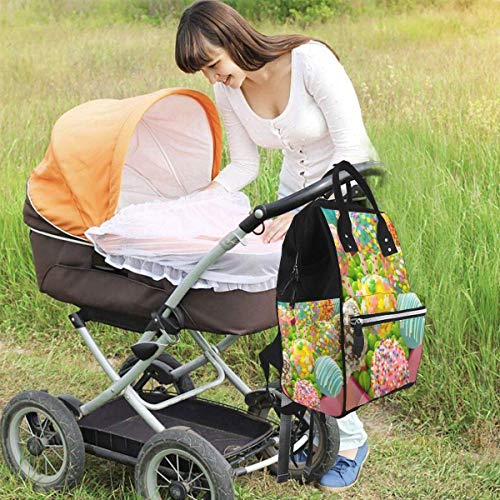 nbvncvbnbv Baby Diaper Bag Cake Pops Mochila Multifunción Impermeable Viaje Pañales Bolsas Capacidad Creativo Diseño de moda Paquete Casual Mochilas