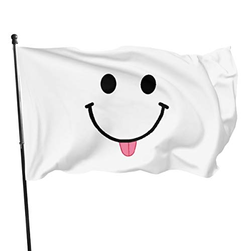 N/D Face - Bandera de lengua de frambuesa (S M L Xl 1-3x