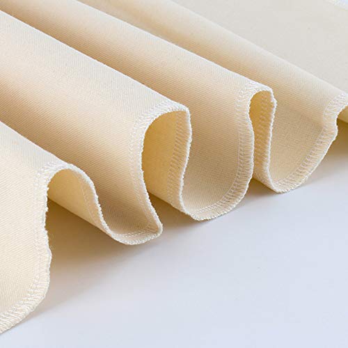 N/D Femongy Paño Panadero Lino, Tela de Lino para Masa Pan, Panaderos Grandes Couche, Rápida Fermentación de la Masa para Hacer Baguettes y Panes, con Raspador de Masa (75 x 45 cm, 45 x 36 cm)