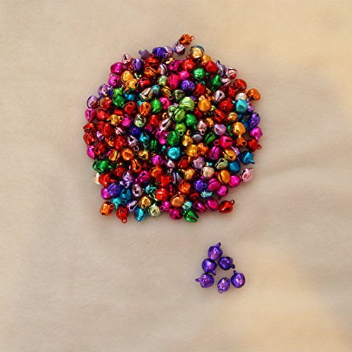 Ndier doyeemei vielfarbige Jingle Bell – Cascabeles, Timbre cascabeles, Kleine cascabeles, Mini de cascabeles, como decoración navideña haushältsg Hamaca (stände