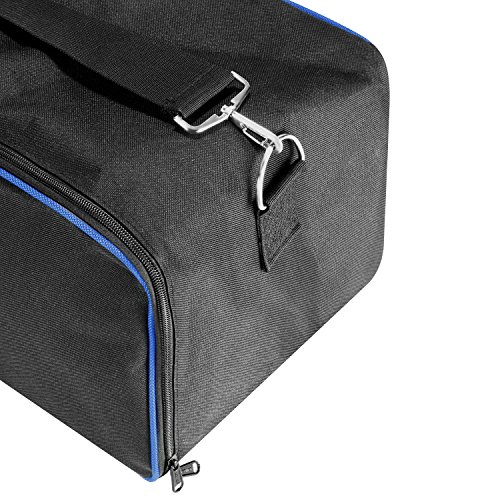 Neewer Bolsa de Transporte Estudio Fotografía 107x23x25cm para Hombro y Mango para Soporte de Luz, Trípode, Paraguas, Monolight, Luz LED, Flash y Otros Accesorios (Azul)