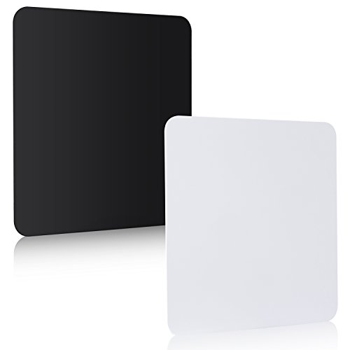 Neewer®. Tabla para exposición de 30 x 30 cm. Hecha de acrílico, para fotografiar Productos (Colores Negro y Blanco)