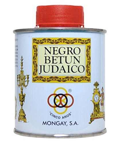 NEGRO BETÚN JUDAICO, 1/4L, CINCO AROS, MONGAY